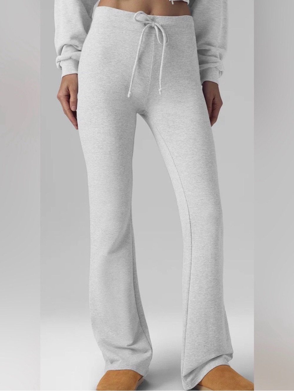 ALO Yoga Sway Bootcut Pants - Athletic Gray